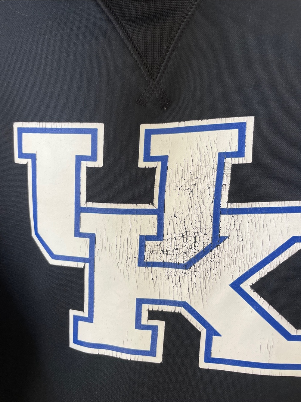 Nike Black Hoodie with White and Blue UK Logo - Picture 2 of 4